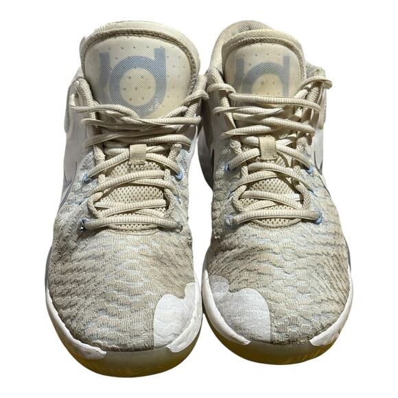 Nike KD Trey 5 IX White Silver Men's Size 11 Basketball Sneakers CW3400-100 - Picture 4 of 8